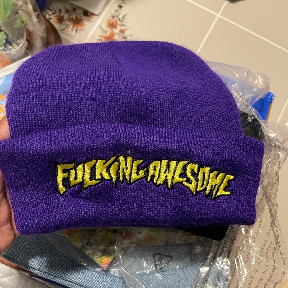 Purple Hat from Urban Outfitters 🧺